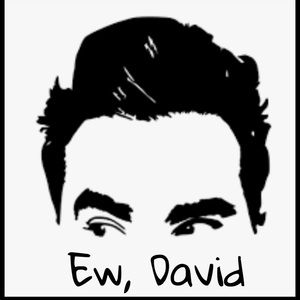 Ew, David vinyl decal.
